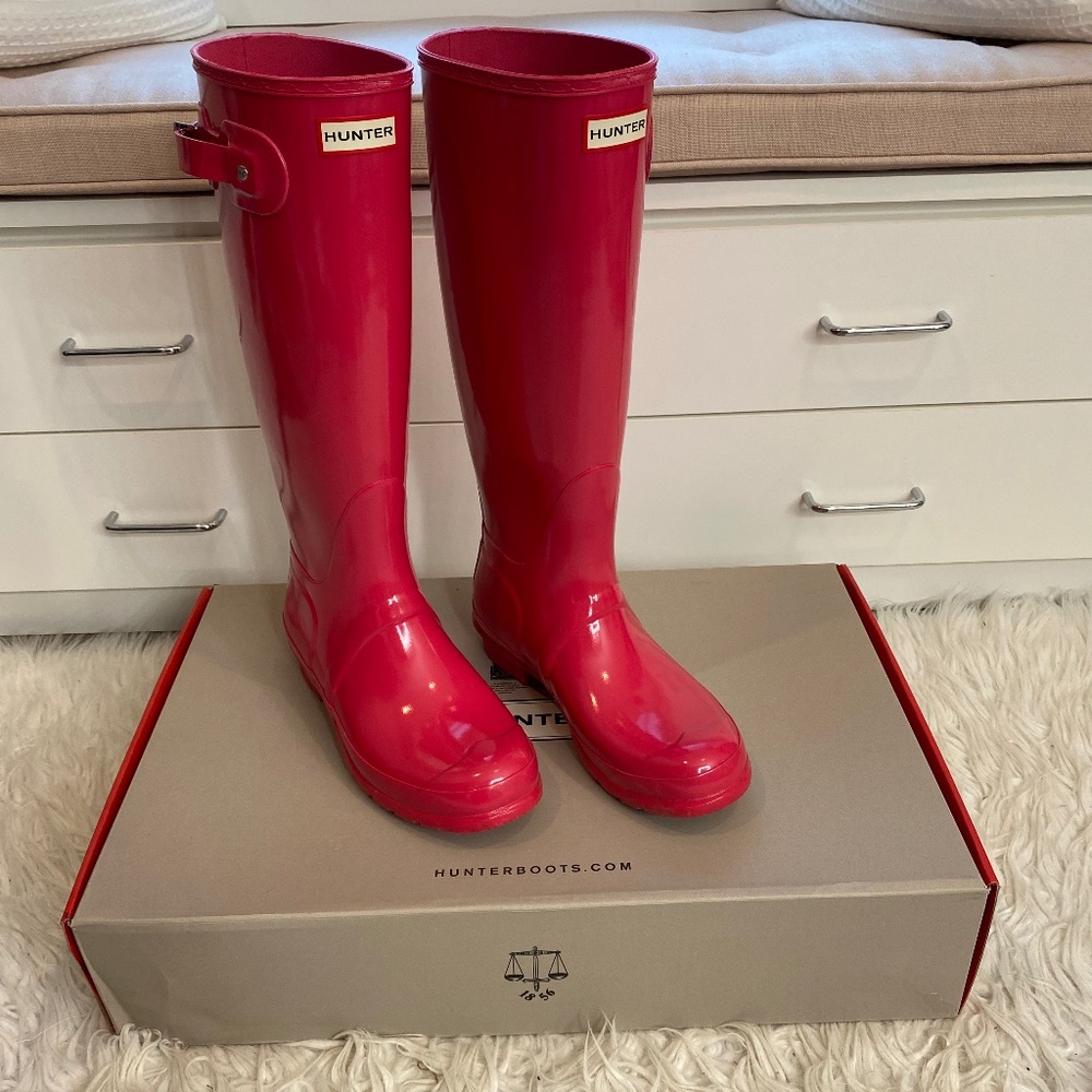 Hunter rain boots